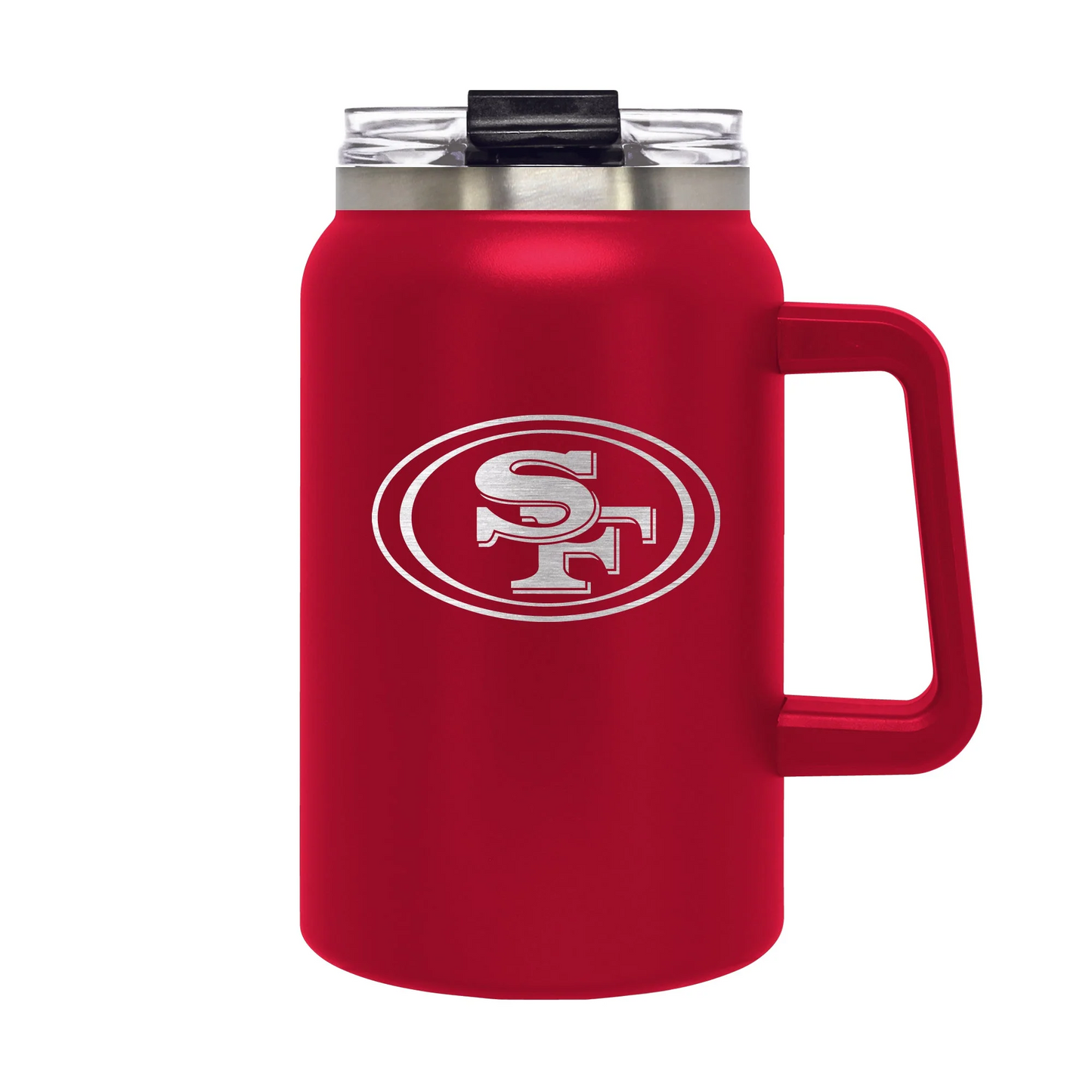 SAN FRANCISCO 49ERS THE COACH 50OZ INSULATED HYDRATION MUG - RED