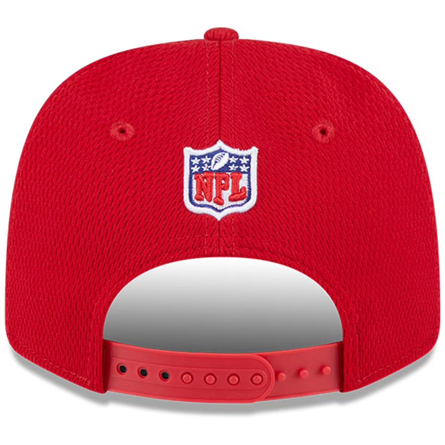 SAN FRANCISCO 49ERS YOUTH 2024 NFL SIDELINE 9SEVENTY STRETCH SNAPBACK HAT - RED