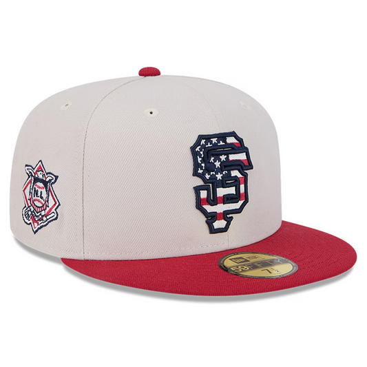 SAN FRANCISCO GIANTS 2024 MLB 4TH OF JULY 59FIFTY FITTED HAT