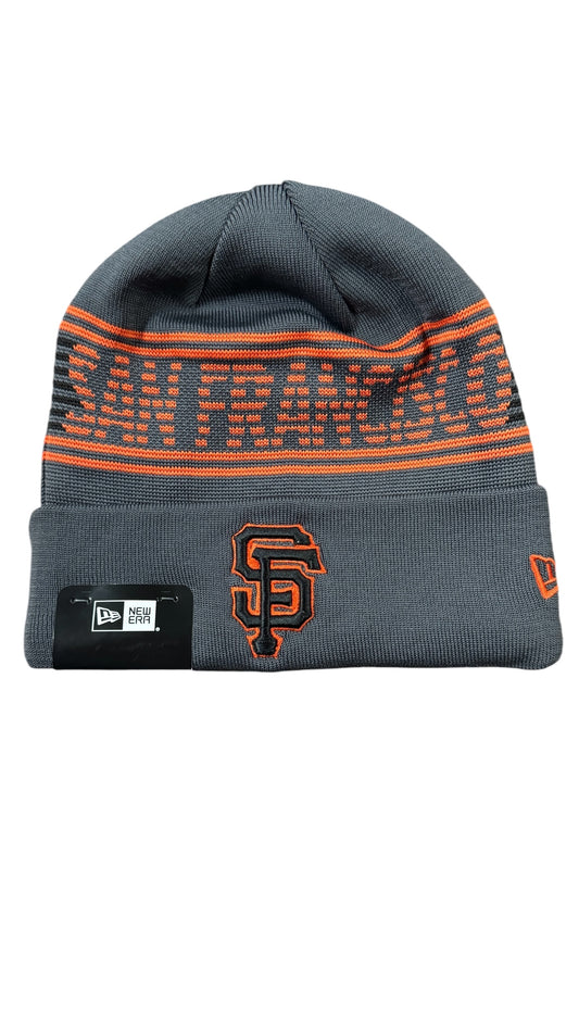 SAN FRANCISCO GIANTS CLUBHOUSE CUFFED SPORT KNIT - GRAPHITE