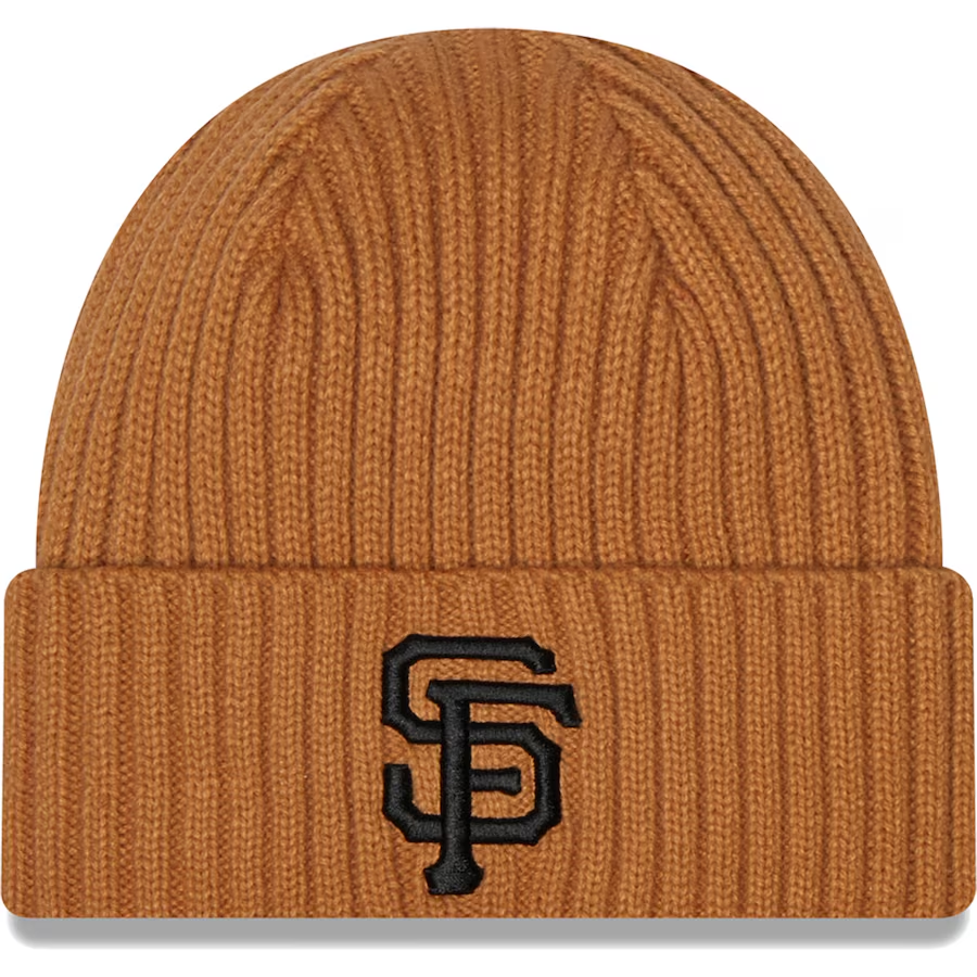 GORRO DE PUNTO CLÁSICO CORE DE SAN FRANCISCO GIANTS - TOSTADO