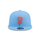 SAN FRANCISCO GIANTS EVERGREEN BASIC 9FIFTY SNAPBACK HAT - SKY