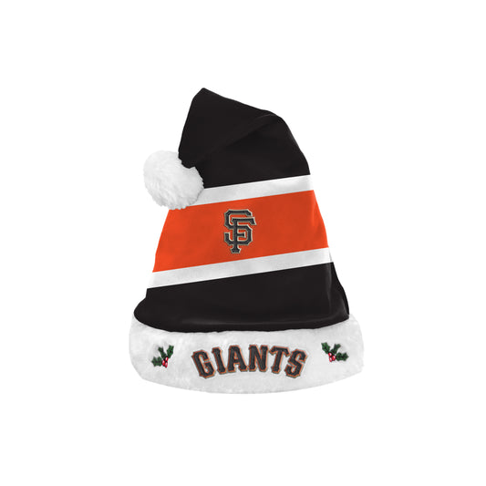 SAN FRANCISCO GIANTS EMBROIDERED COLORBLOCK SANTA HAT