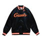 SAN FRANCISCO GIANTS KIDS MITCHELL & NESS SATIN JACKET