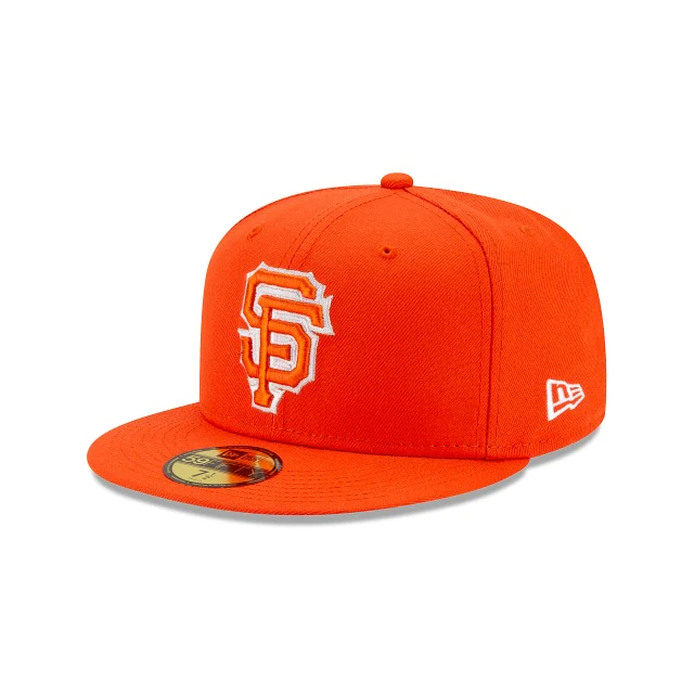 Men's New Era Orange San Francisco Giants 2021 City Connect 59FIFTY Fitted  Hat