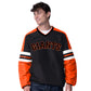 SAN FRANCISCO GIANTS MEN'S HIGH HEAT 1 PULLOVER JACKET - BLACK/ORANGE