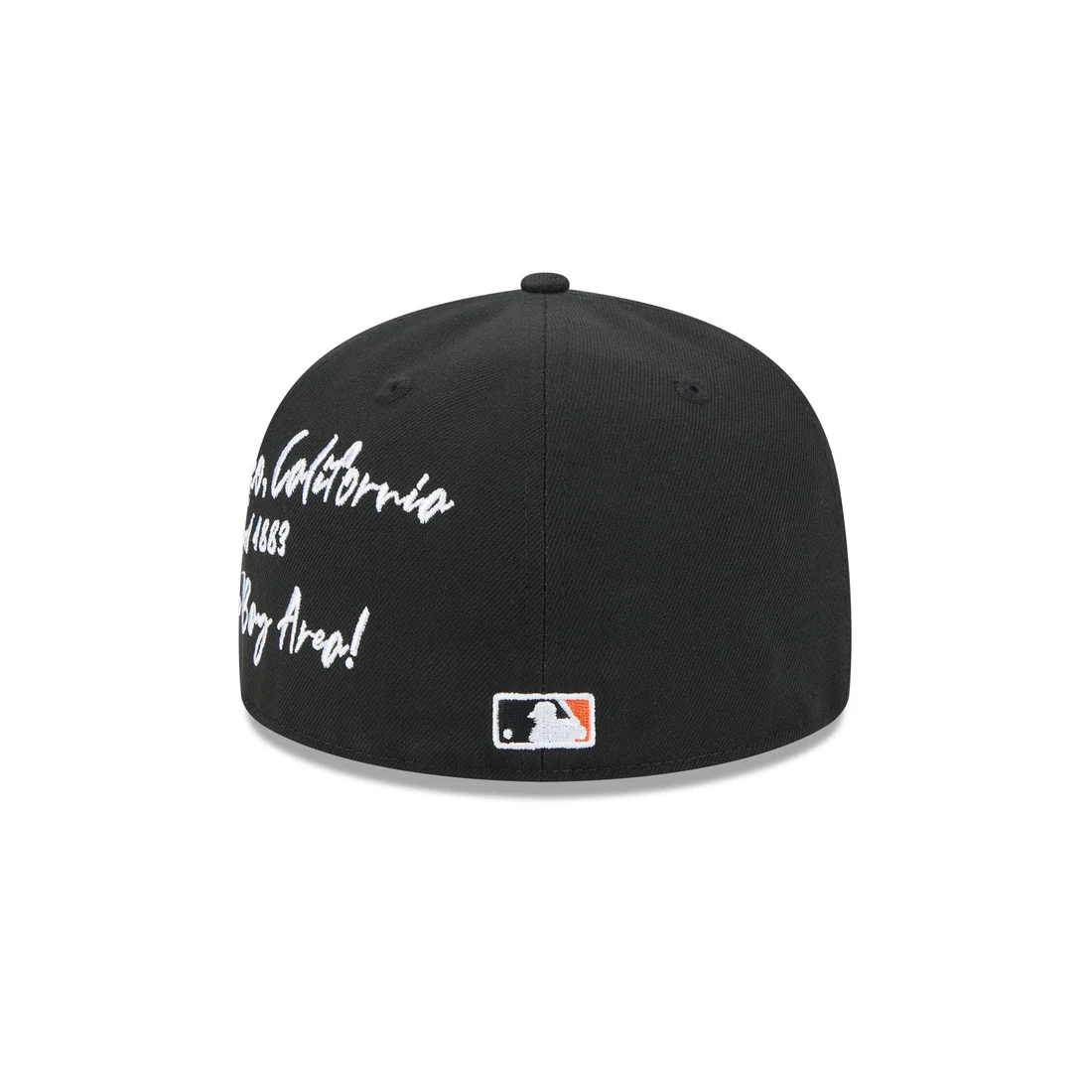 SAN FRANCISCO GIANTS TEAM VERBIAGE 59FIFTY FITTED HAT - BLACK