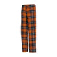 SAN FRANCISCO GIANTS WOMEN'S VECTOR T-SHIRT & FLANNEL PANT SLEEPWEAR SET - BLACK/ORANGE