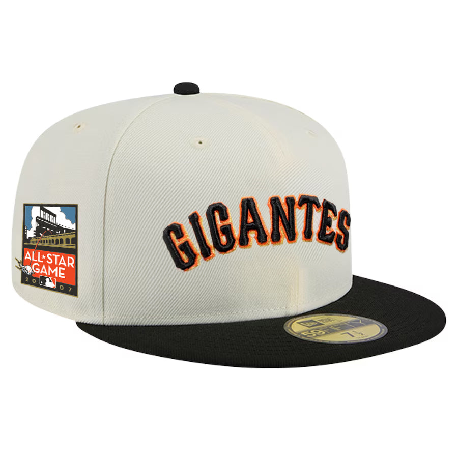 SAN FRANCISCO GIGANTES CHROME ASG 59FIFTY FITTED CUSTOM HAT