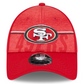 SAN FRANCISCO 49ERS 2023 TRAINING CAMP 9FORTY STRETCH SNAP ADJUSTABLE HAT