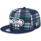 SEATTLE SEAHAWKS 2024 NFL SIDELINE STATEMENT 9FIFTY SNAPBACK HAT - NAVY