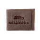 SEATTLE SEAHAWKS FRONT POCKET SLIM CARD HOLDER WITH RFID BLOCKING