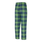 SEATTLE SEAHAWKS MEN'S VECTOR T-SHIRT & FLANNEL PANT SLEEPWEAR SET - NAVY/GREEN