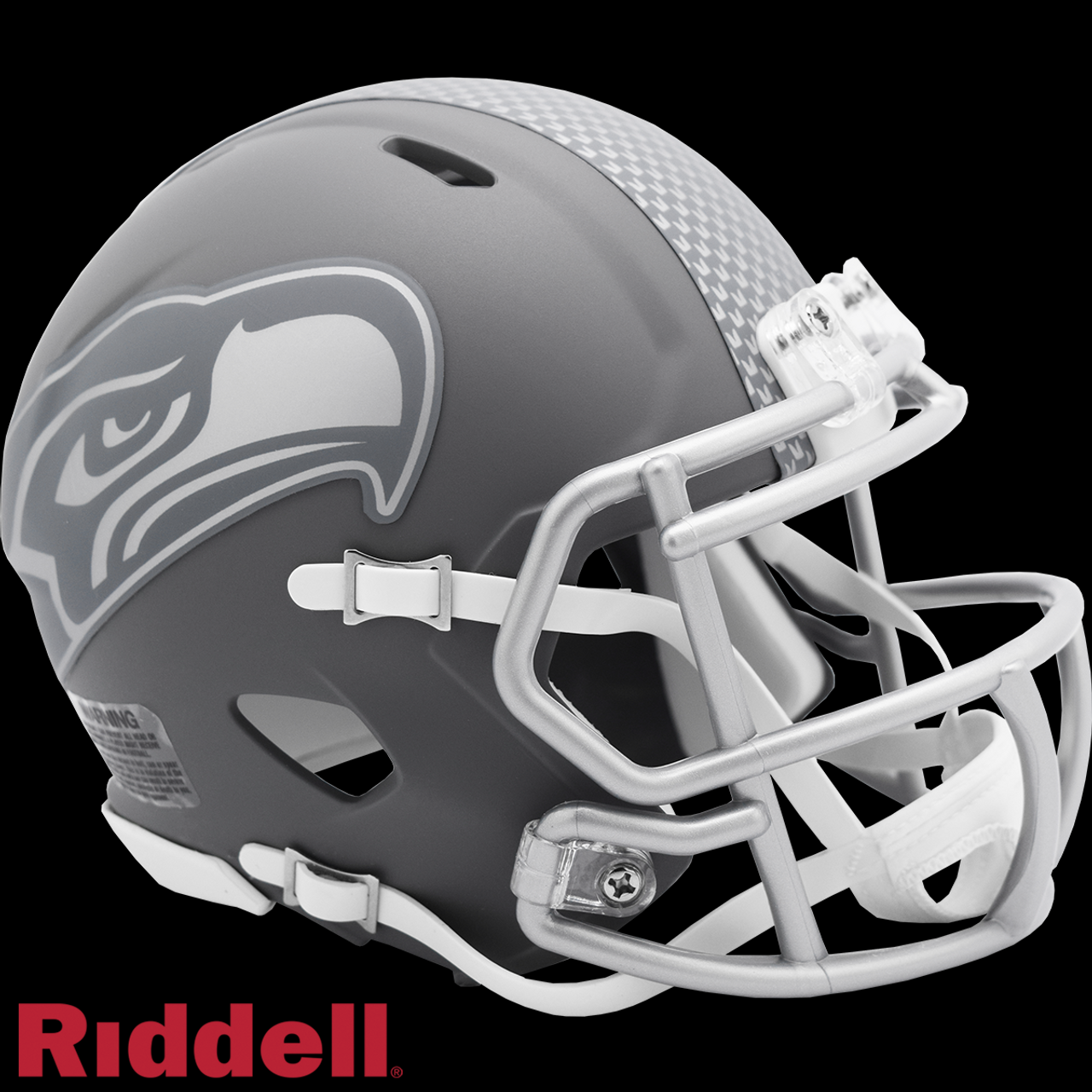 SEATTLE SEAHAWKS RIDDELL MINI SPEED HELMET - SLATE