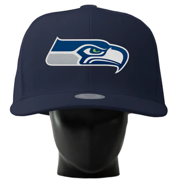 SEATTLE SEAHAWKS NOGGIN OVERSIZED HAT - NAVY