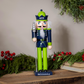 SEATTLE SEAHAWKS 12" WOODEN NUTCRACKER STATUE