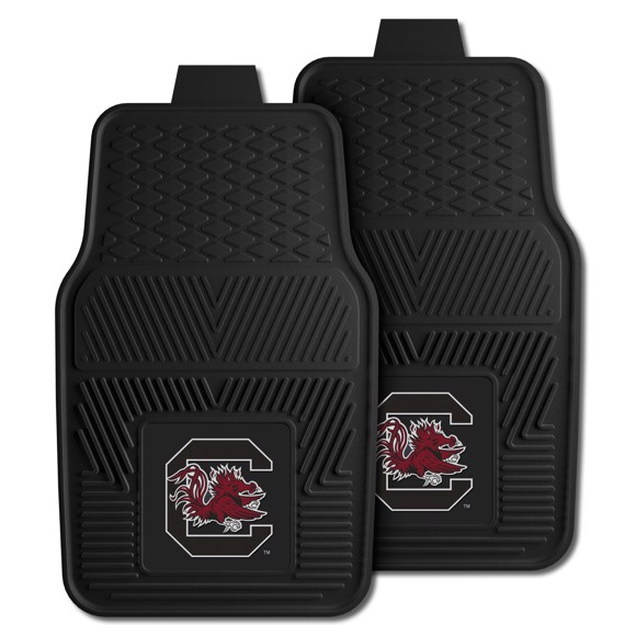 SOUTH CAROLINA GAMECOCKS VINYL CAR MAT SET