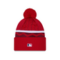 ST. LOUIS CARDINALS CITY CONNECT CUFFED KNIT BEANIE WITH POM