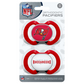 TAMPA BAY BUCCANEERS 2-PACK PACIFIERS