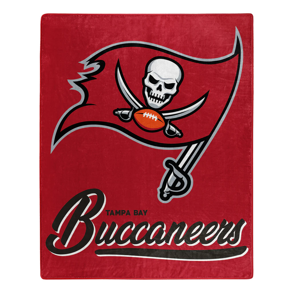 Blanket: Tampa Bay Buccaneers - 50x60 Raschel Signature Design