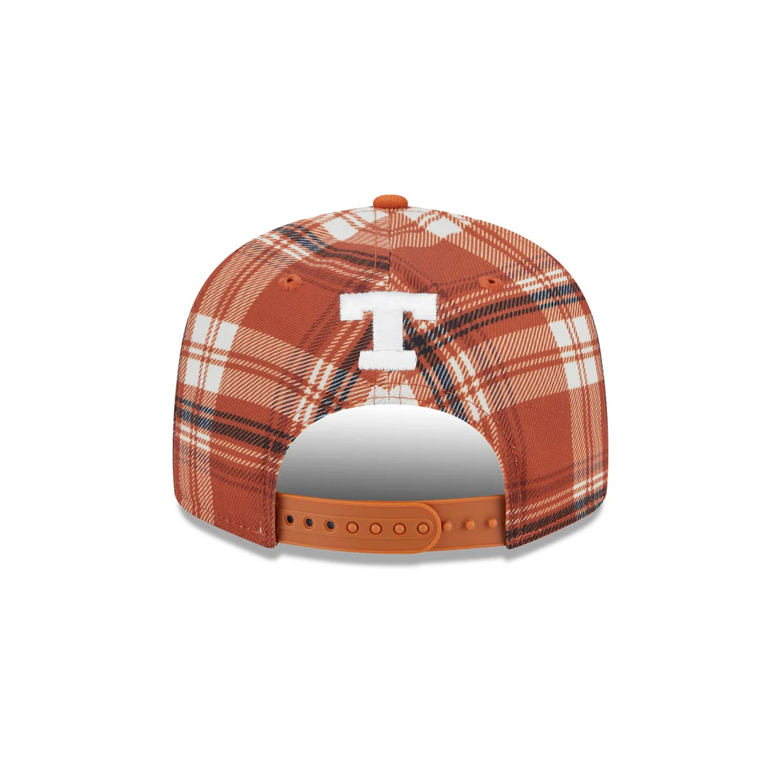 TEXAS LONGHORNS PLAID STATEMENT 9FIFTY SNAPBACK HAT