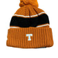 TEXAS LONGHORNS SPORT CUFFED KNIT WITH POM - ORANGE