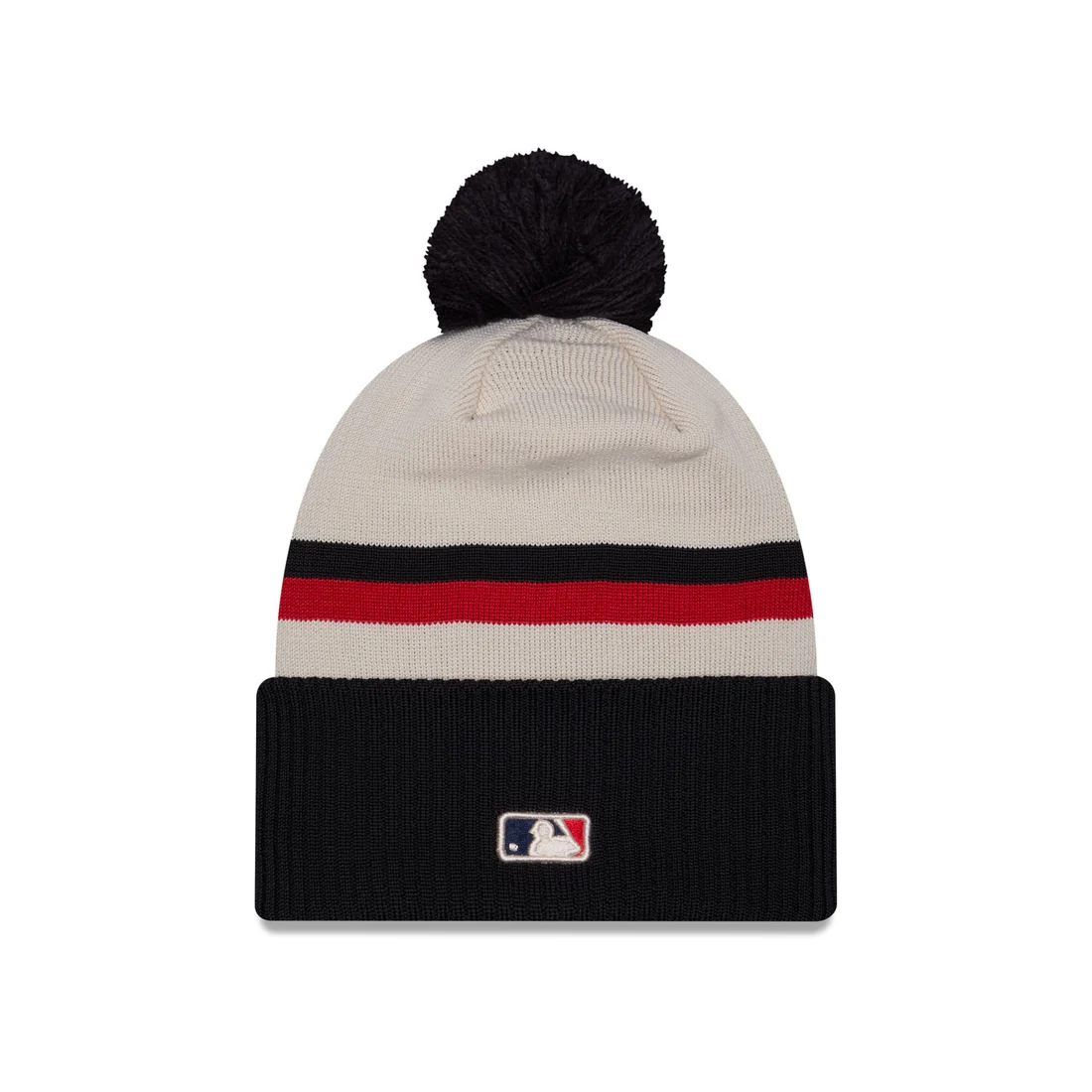 TEXAS RANGERS CITY CONNECT CUFFED KNIT BEANIE WITH POM