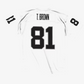 TIM BROWN LAS VEGAS RAIDERS MEN'S MITCHELL & NESS PREMIER JERSEY