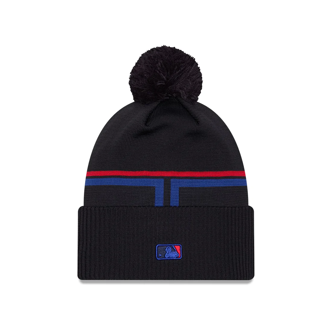 TORONTO BLUE JAYS CITY CONNECT CUFFED KNIT BEANIE WITH POM