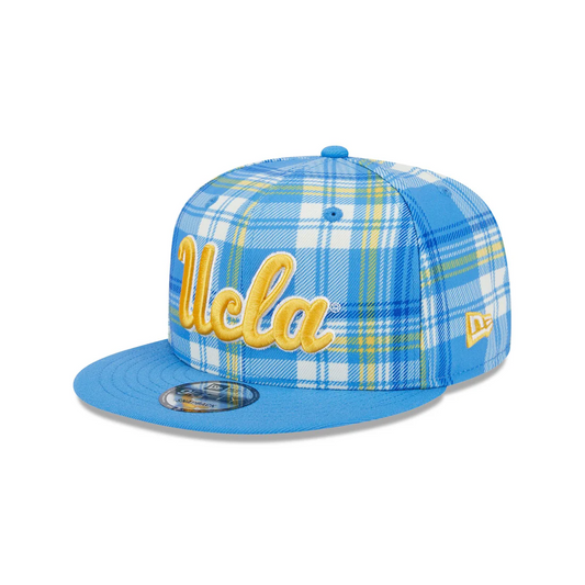 UCLA BRUINS PLAID STATEMENT 9FIFTY SNAPBACK HAT