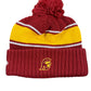 USC TROJANS SPORT CUFFED KNIT WITH POM - MAROON