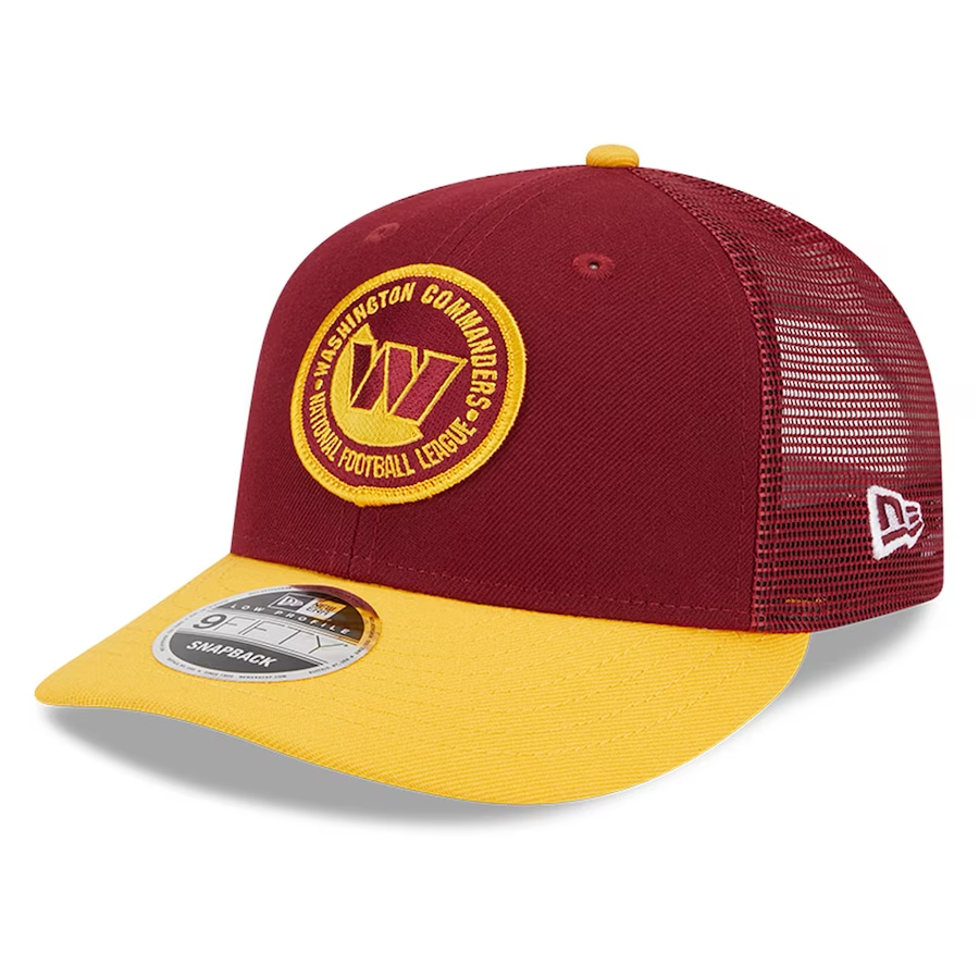 Men's New Era Stone/Burgundy Washington Commanders 2023 Salute to Service Low Profile 59FIFTY Fitted Hat