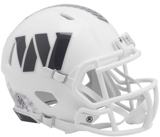 WASHINGTON COMMANDERS 2024 NFL SALUTE TO SERVICE RIDDELL MINI HELMET