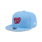 WASHINGTON NATIONALS EVERGREEN BASIC 9FIFTY SNAPBACK HAT - SKY