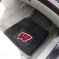 WISCONSIN BADGERS VINYL CAR MAT SET