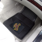 WYOMING COWBOYS VINYL CAR MAT SET