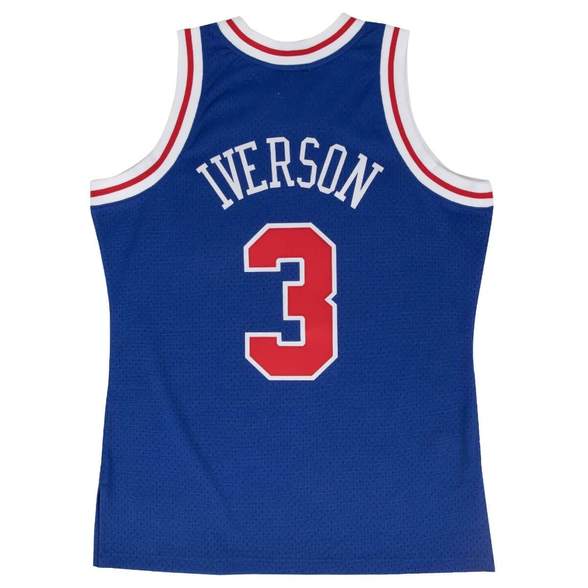 ALLEN IVERSON MEN S MITCHELL NESS 96 97 SWINGMAN JERSEY JR S SPORTS