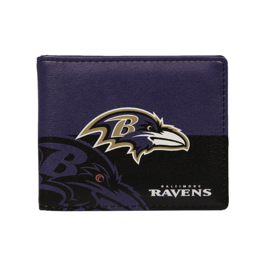 BALTIMORE RAVENS LOGO BI-FOLD WALLET