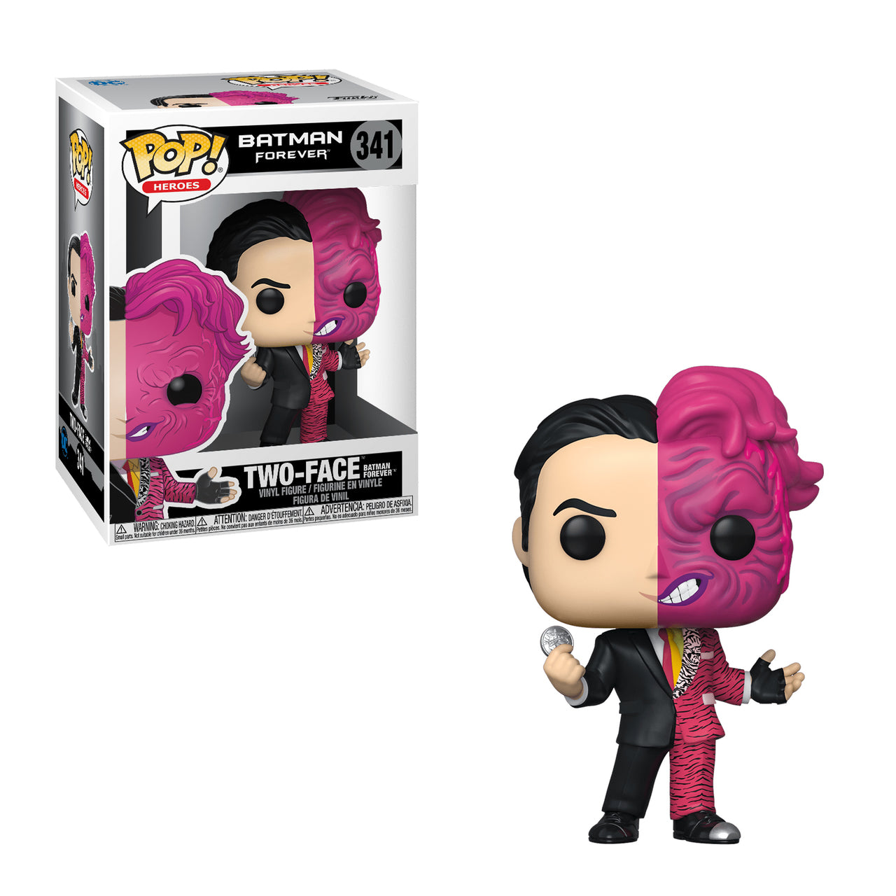 Two face pop store vinyl