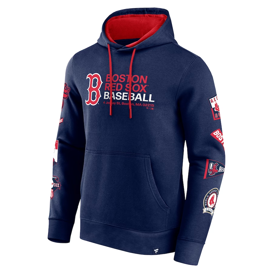 Boston Red Sox hooded sweatshirt ** LIKE NEW ** - sporting goods