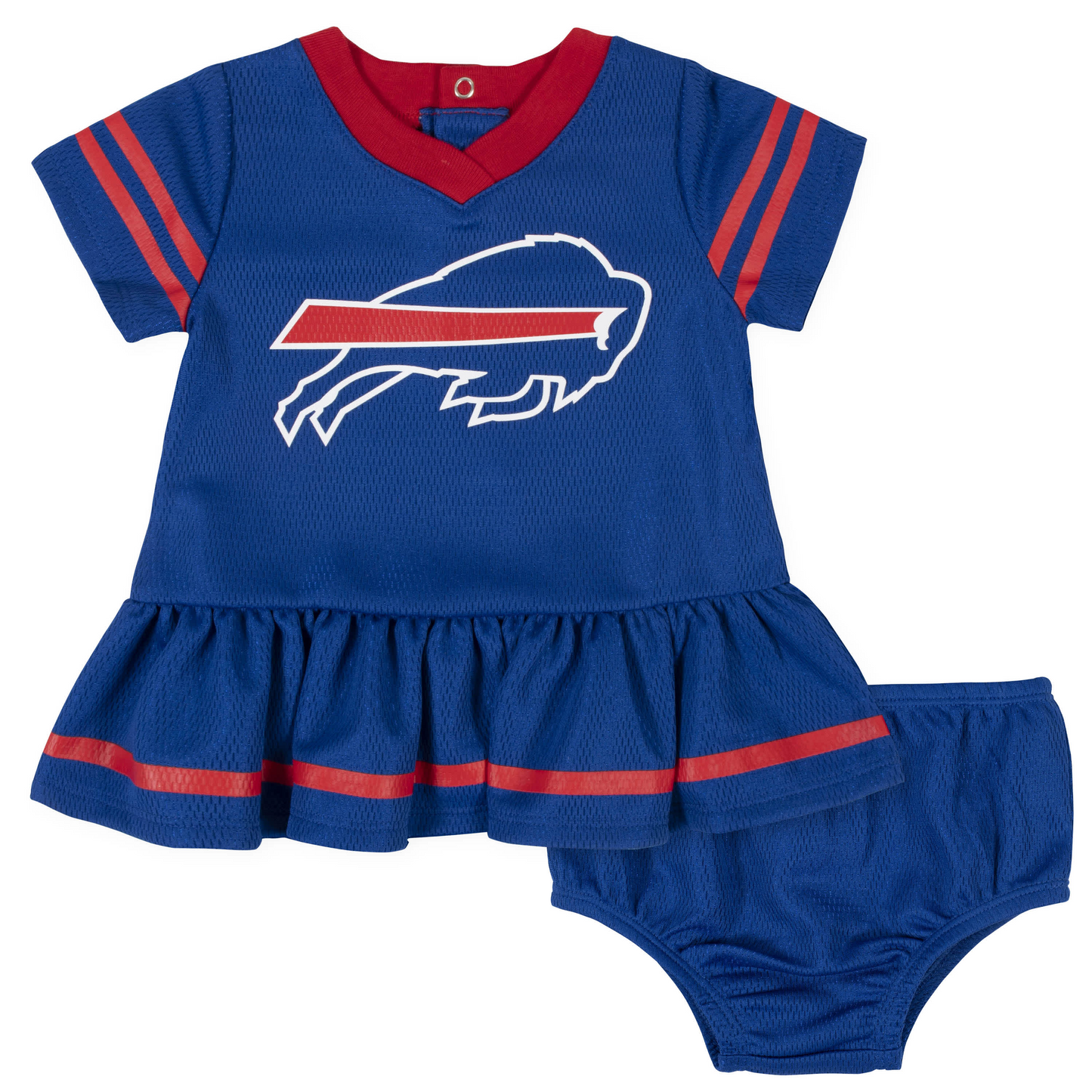 BUFFALO BILLS INFANT 2PK DRESS & DIAPER SET