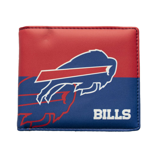 CARTERA DE DOS PLEGABLES CON LOGO DE BUFFALO BILLS