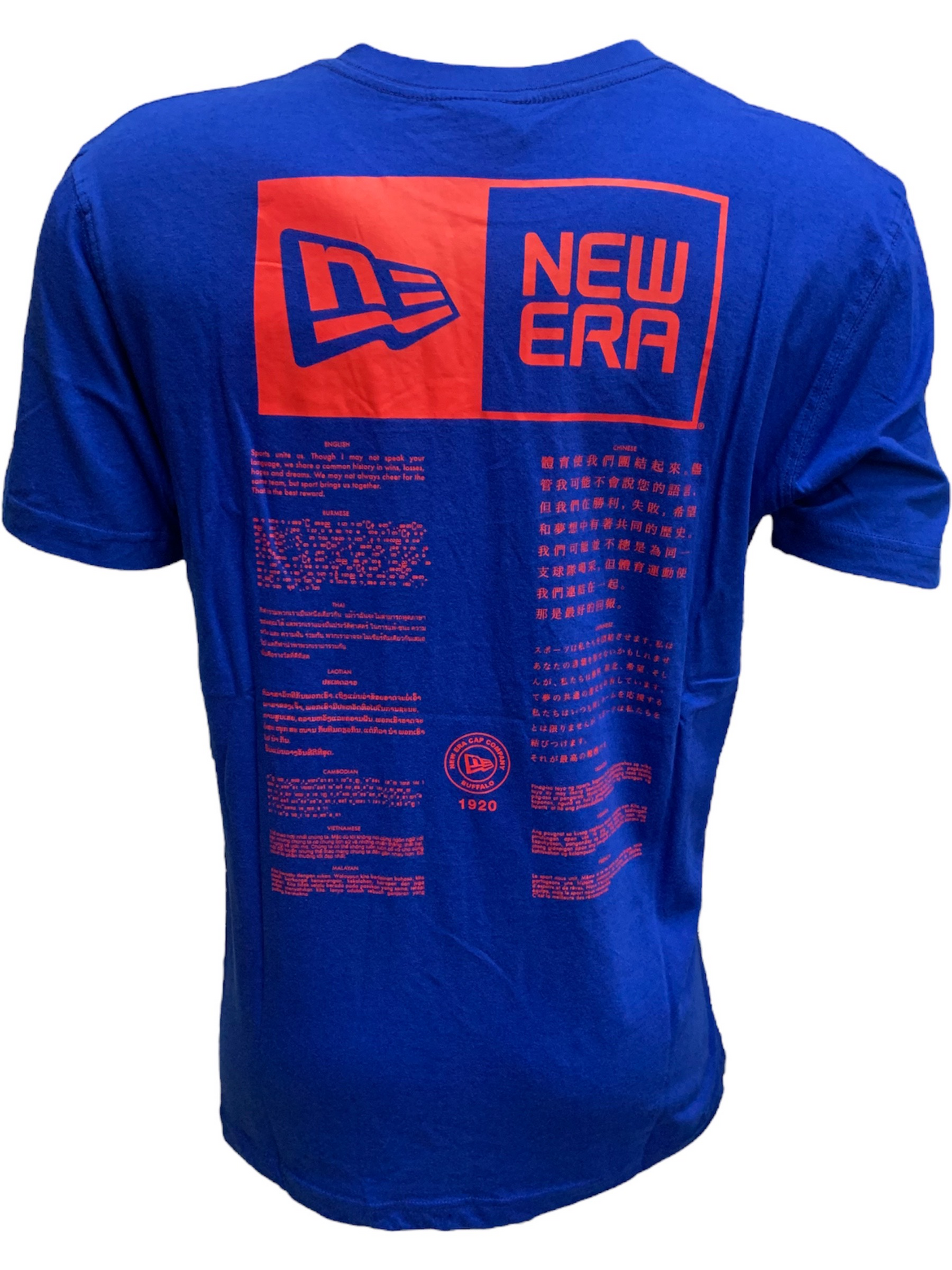 BUFFALO BILLS MEN'S ALPHA INDUSTRIES TEE