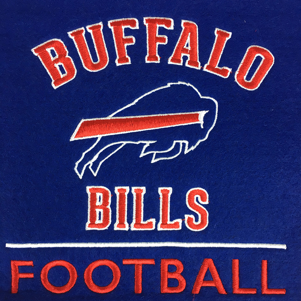 BUFFALO BILLS STADIUM EVOLUTION BANNER