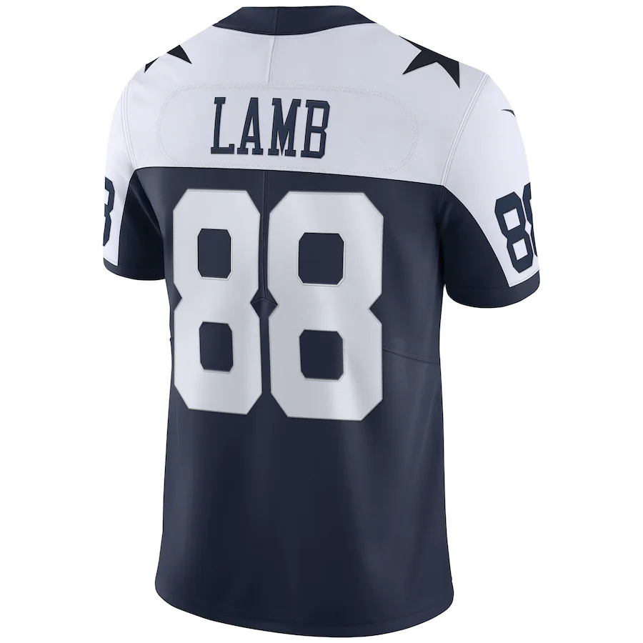Men's Cowboys Throwback Limited Vapor Jersey - All Stitched - Vgear