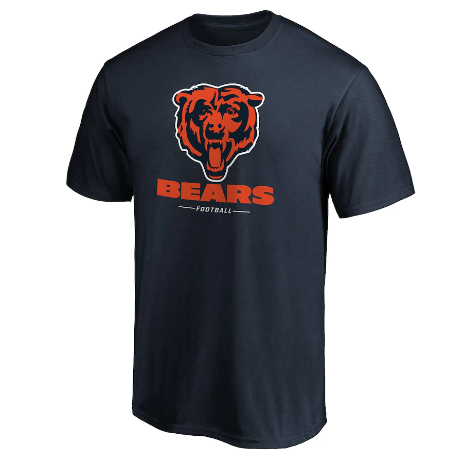 CHICAGO BEARS MEN'S TEAM LOCKUP TEE