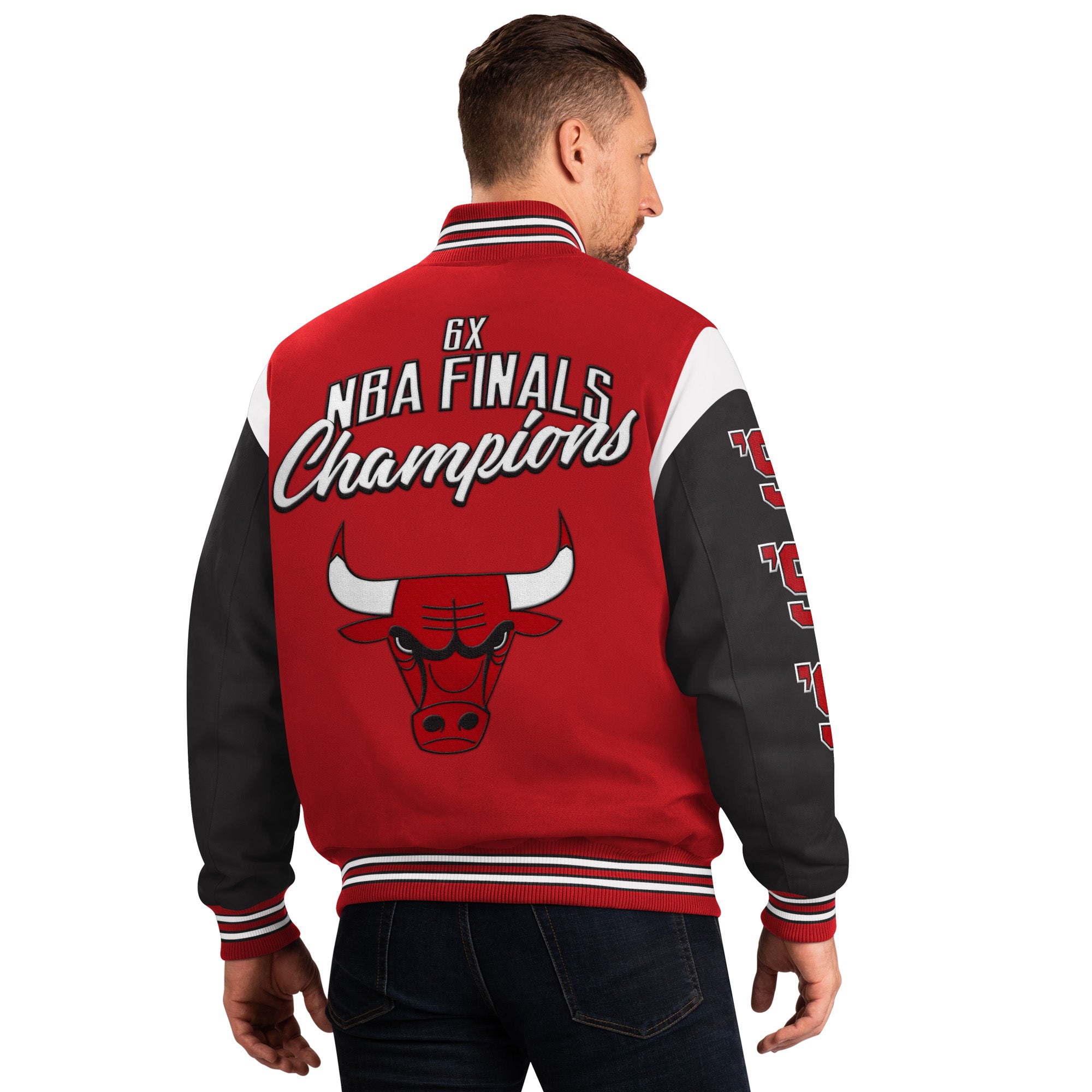 CHICAGO BULLS MEN'S FRANCHISE JACKET – JR'S SPORTS