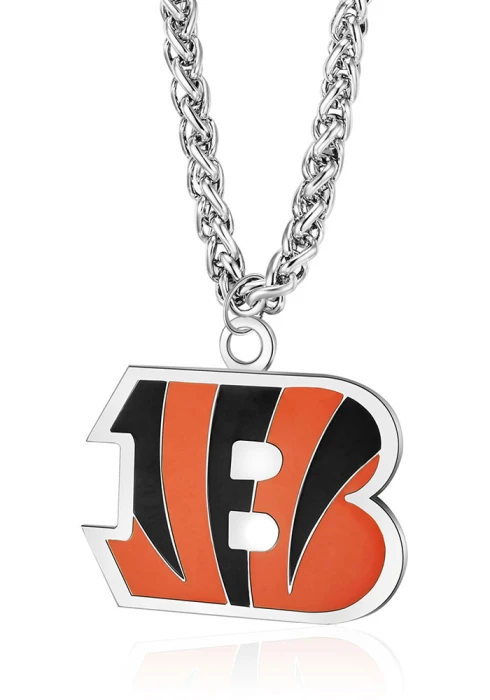 CINCINNATI BENGALS TEAM LOGO NECKLACE