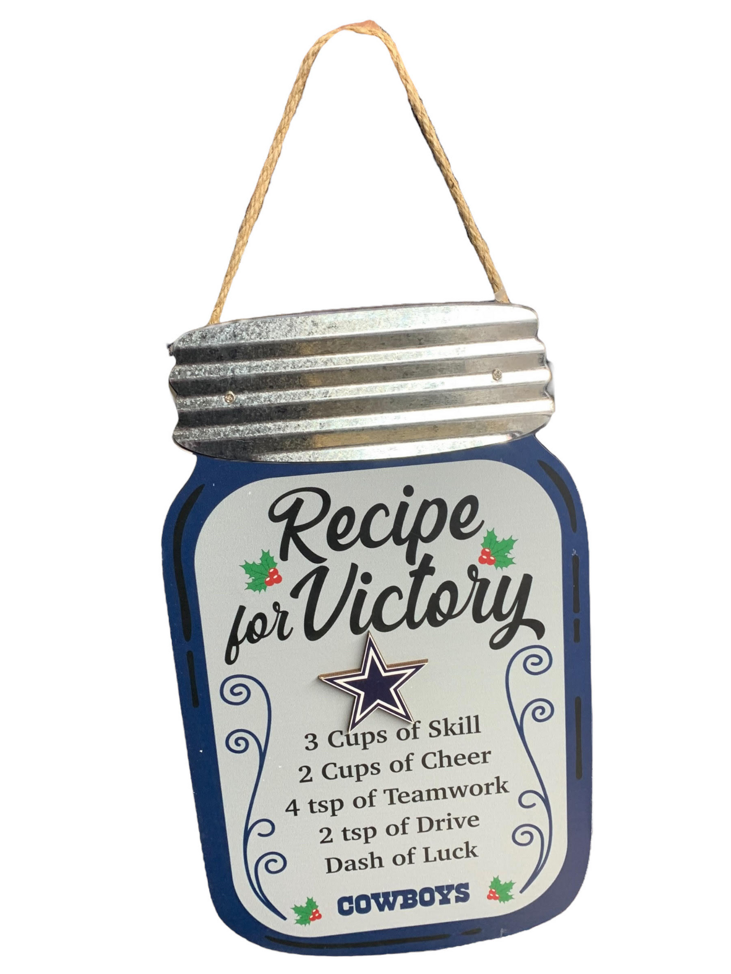 RECETA PARA EL SIGNO DE LA VICTORIA DE LOS VAQUEROS DE DALLAS COWBOYS