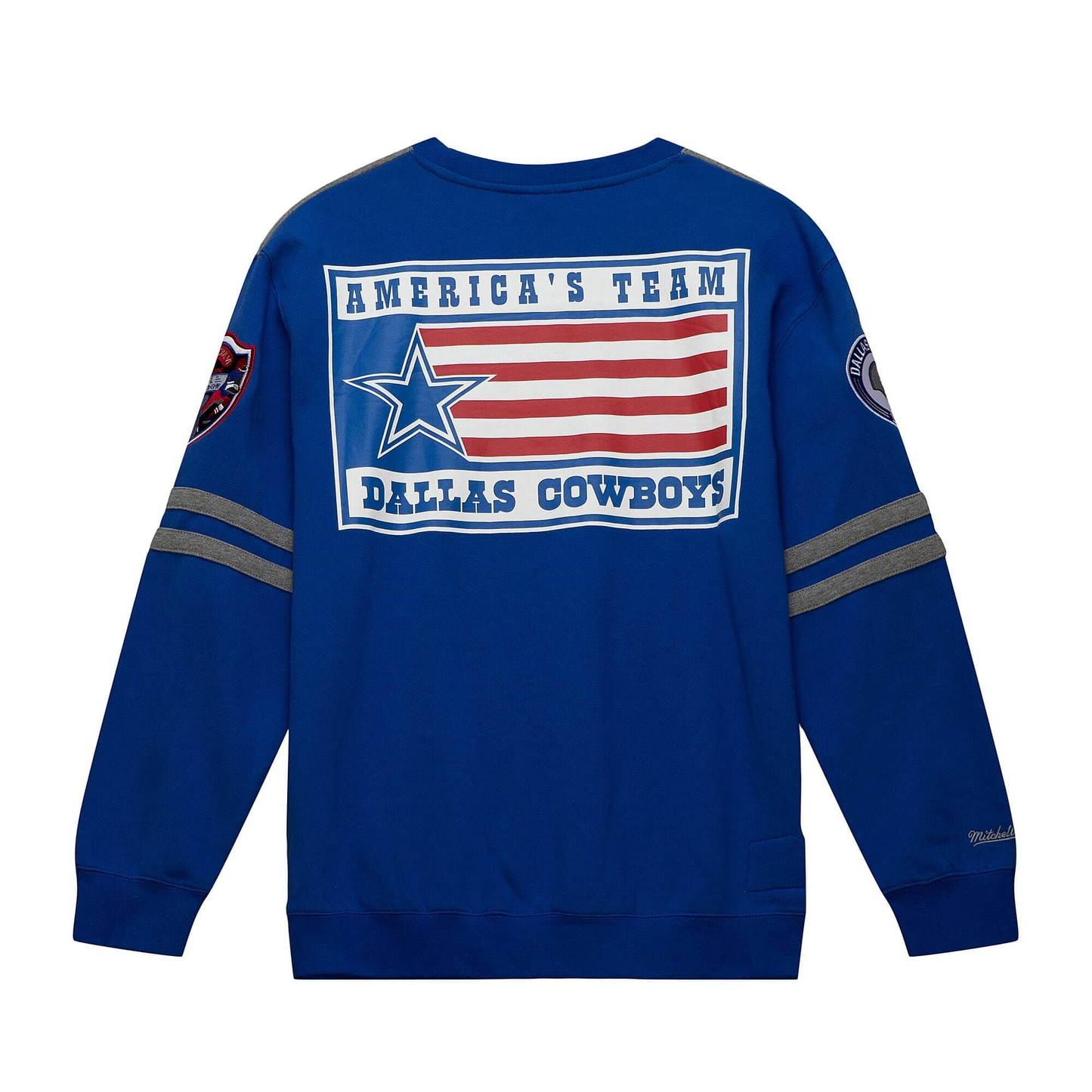 DALLAS COWBOYS MEN'S ALL OVER CREWNECK SWEATSHIRT 2.0